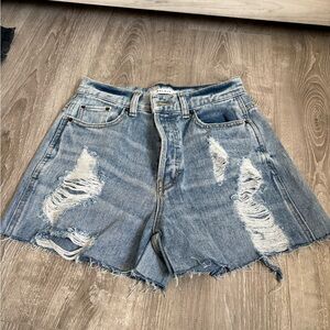 Pacsun baggy jean shorts